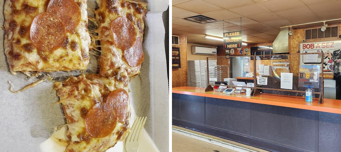 Bob's Pizza Menu